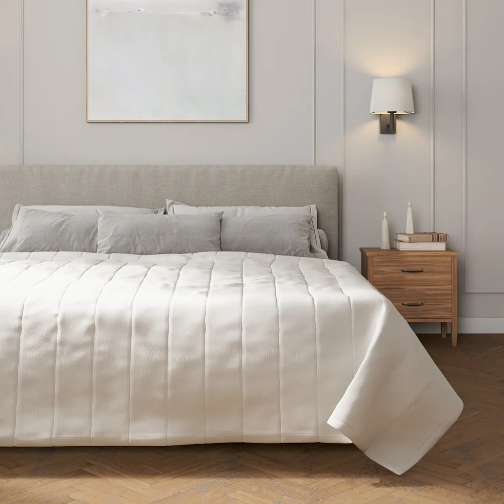 Dekoria Sprei, oud wit