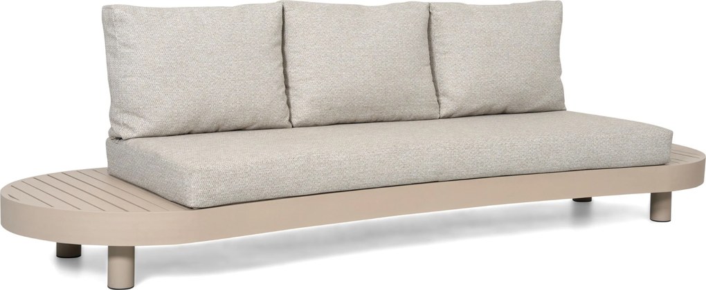 Stoel en Bank Loungeset 5 personen Aluminium Zand/Beige  Lifestyle Garden Furniture Organio/Mira