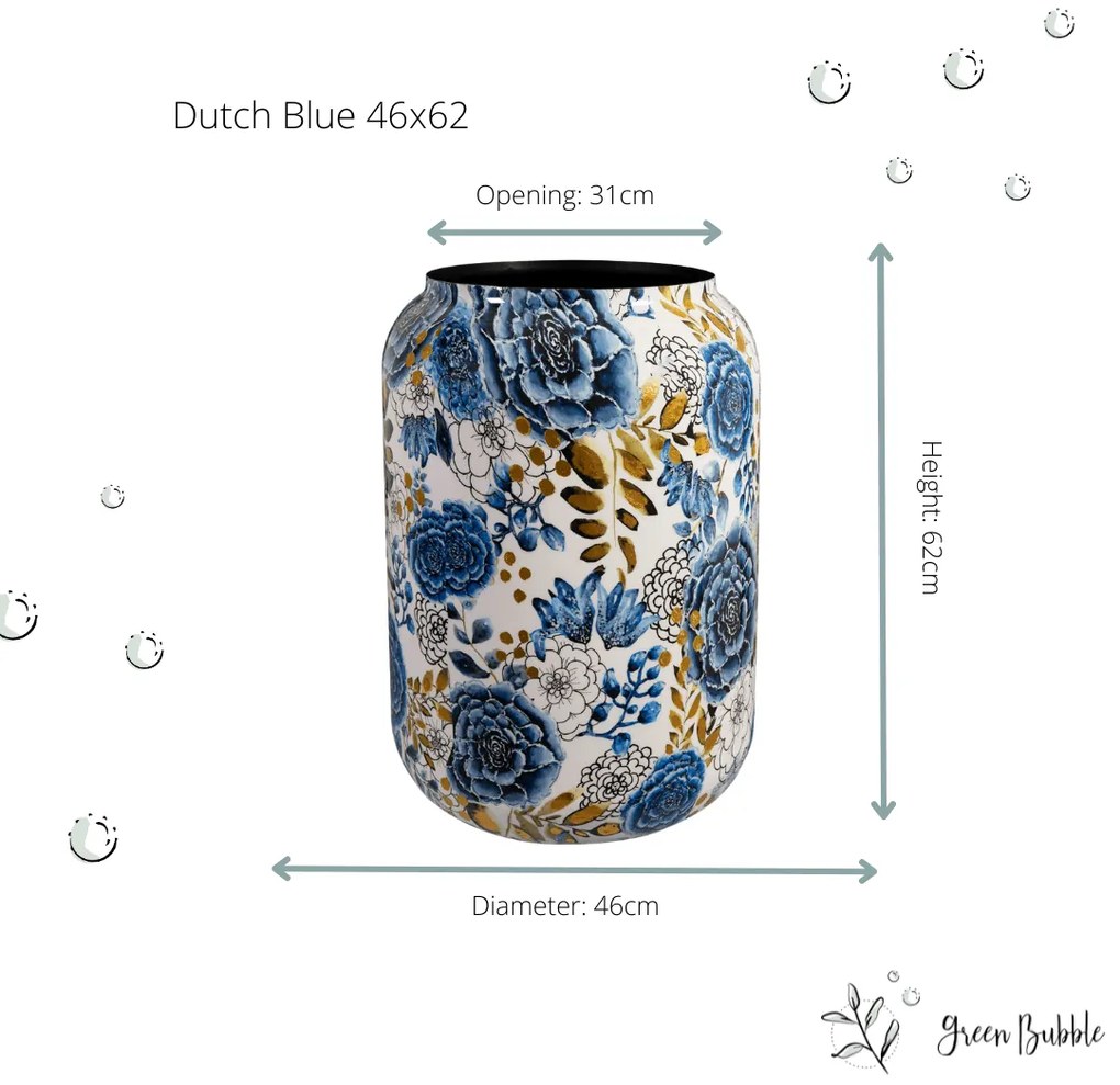 Designed by Lammie vaas Dutch Blue