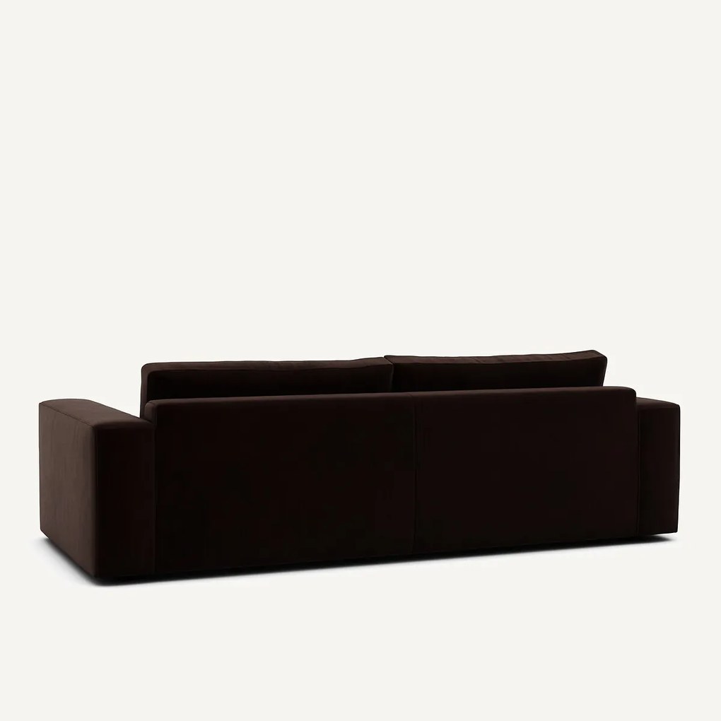 Sofa 3- of 4-zits, fluweel, Skander