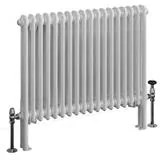 Eastbrook Imperia 2 koloms radiator 85x60cm 1143W wit glans