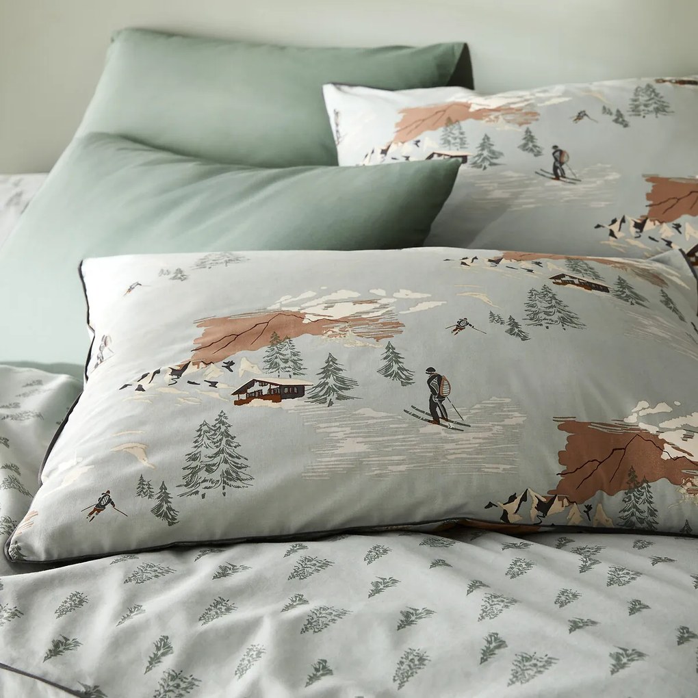 Kussensloop in perkalkatoen, Orvaz