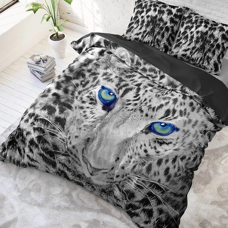 Sleeptime Elegance Cheeta - Grijs Lits-jumeaux (240 x 220 cm + 2 kussenslopen) Dekbedovertrek