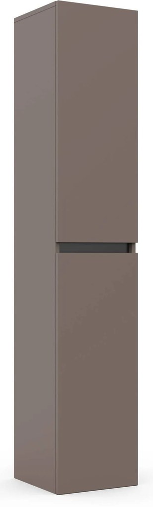 Saqu Gaia hoge kast rechts 35x34x180cm mat greige