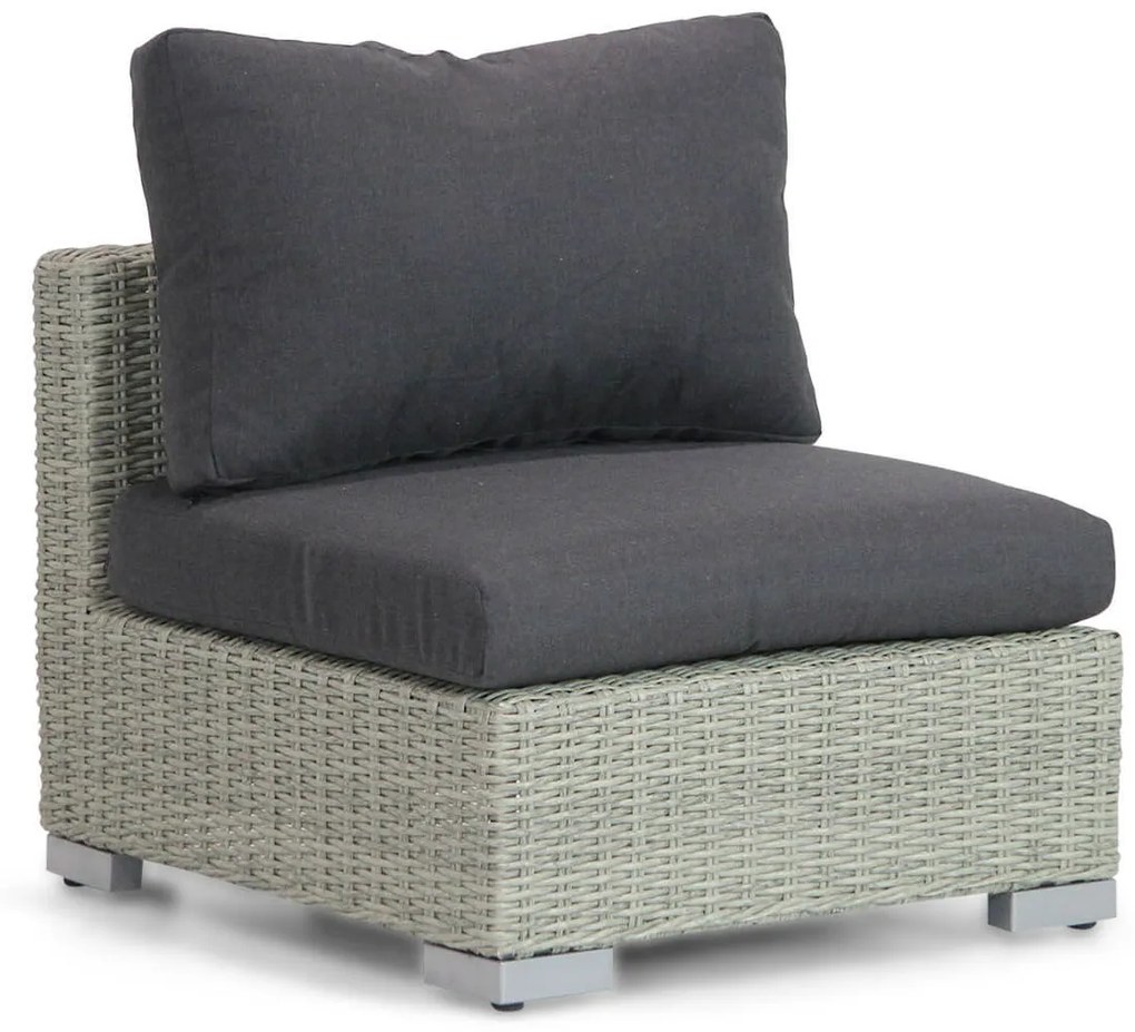 Hoek loungeset 5 personen Wicker Grijs  Garden Collections Cuba