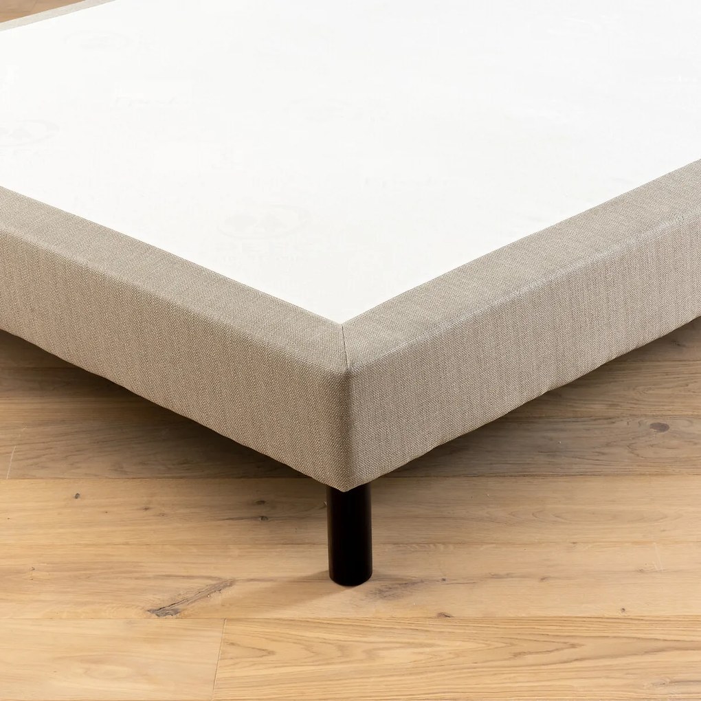 Ensemble matras met veren le Délicatesse + beddenbodem