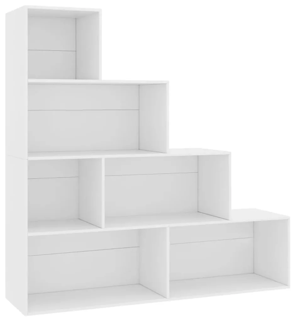 vidaXL Boekenkast/kamerscherm 155x24x160 cm bewerkt hout wit
