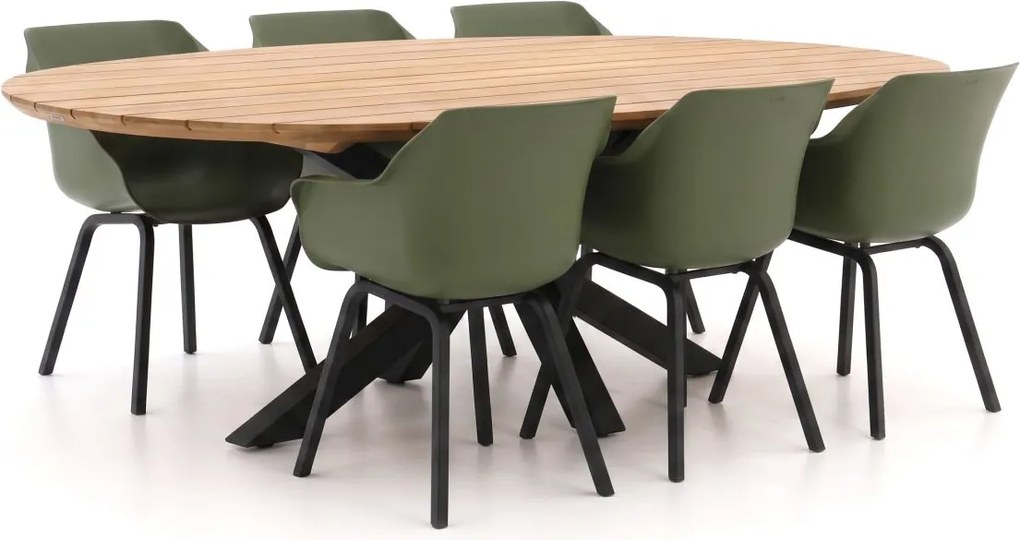 + 15% kassakorting | Diningset Hartman  | 6 personen | Tuinset teakhout | 7-delig | Kees Smit Tuinmeubelen