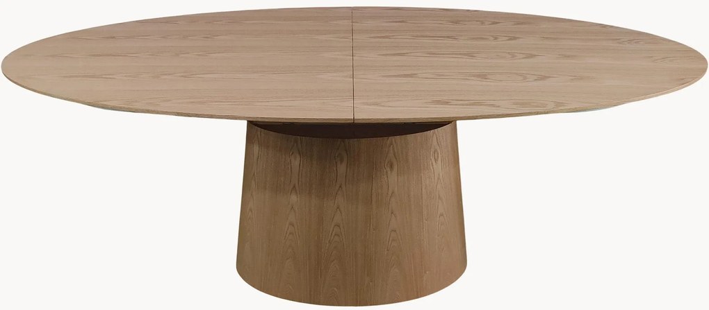 Uitschuifbare houten eettafel Benvenuto, 200-250 x 110 cm