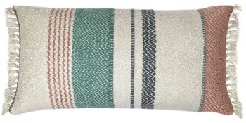 Kussens Multicolour Malagoon  Multicolor pastel boucle cushion