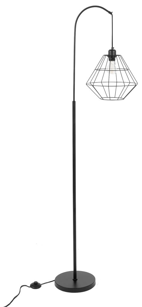 Staande lamp ZWART APP538-1F