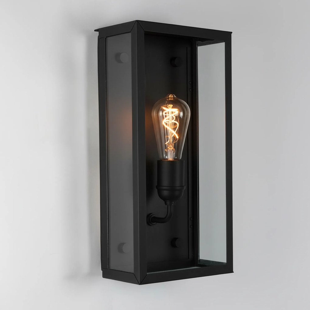 Muurlamp Biarritz Antiek Zwart