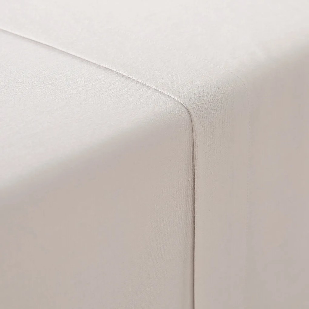 Effen plat laken in gewassen katoen, Scenario