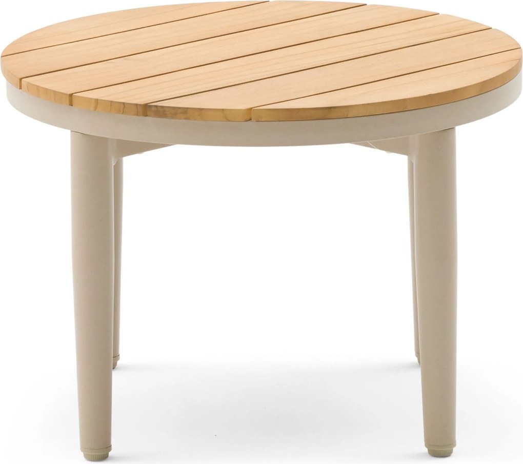 Stoel en Bank Loungeset 4 personen Aluminium/rope Taupe  Coco Vinci