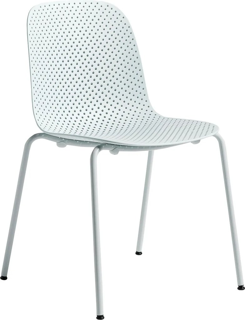 Hay 13Eighty Chair tuinstoel Soft Green onderstel Cement Grey