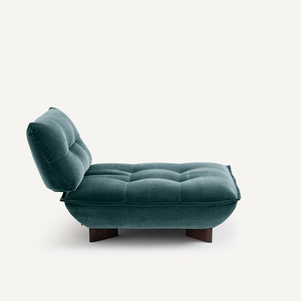 Modulaire fauteuil in fluweel, KAORI
