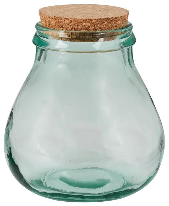 Voorraadpot - gerycled glas - 2 liter
