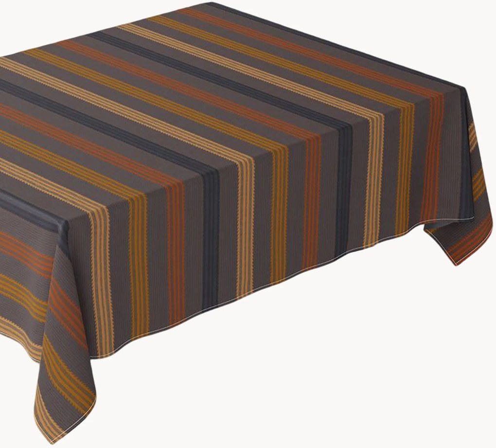 Jacquard tafelkleed Mille Bambous Onyx met acryl coating