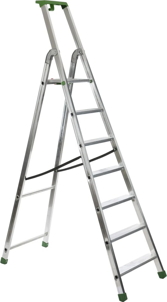 Escalo quadra aluminium - Industriële aluminium trapladder - 7 treden