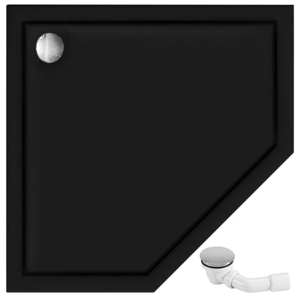 Douchebak Rea Diamond Black 90x90