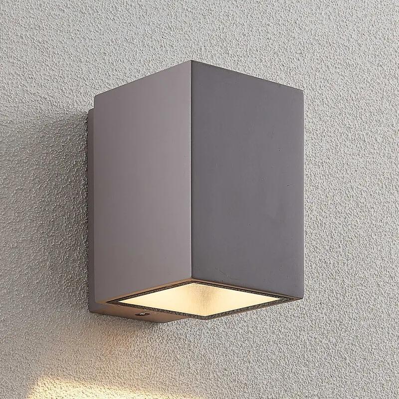 LED buitenwandlamp Cataleya uit beton - lampen-24