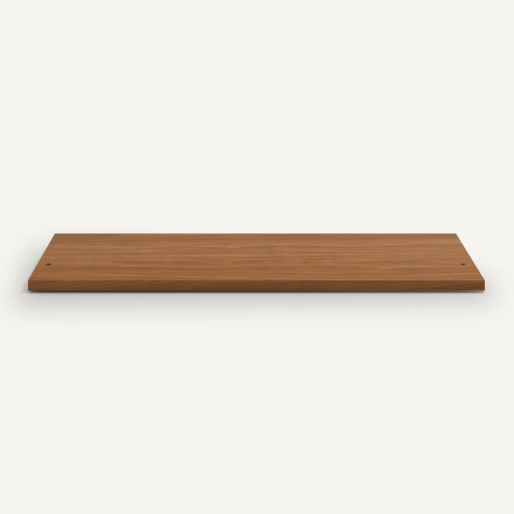 Kastplank L110 cm met walnootfineer, Johanez