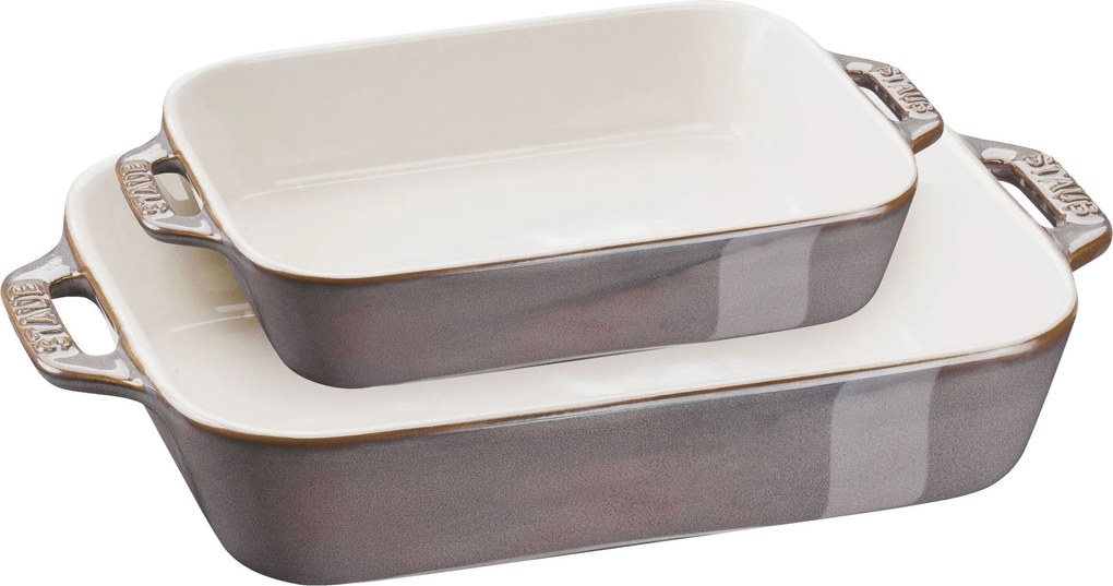 Staub Ceramique Ovenschotelset, 2-delig - Ceramique - Staub
