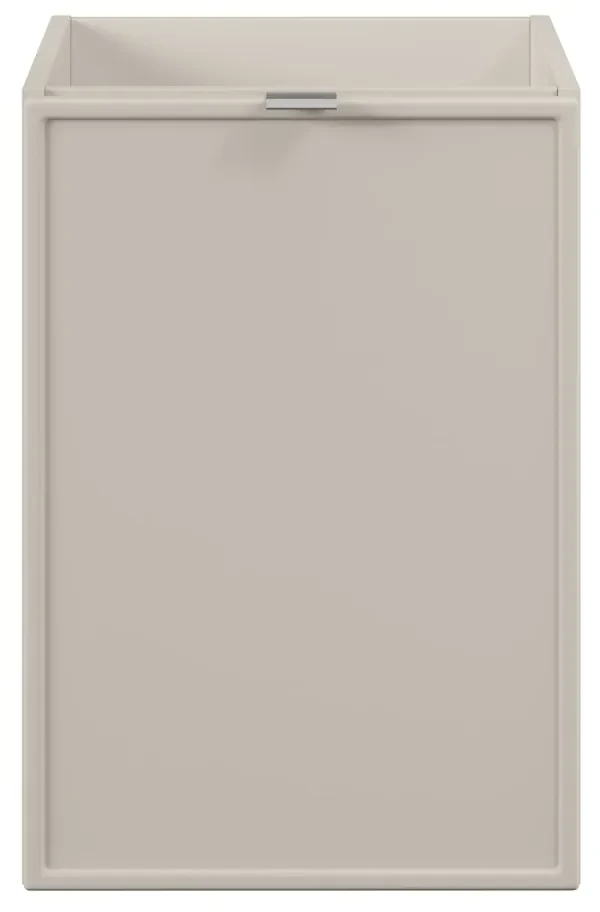 Comad Bella Cashmere onderkast 40x45cm met wasmand taupe