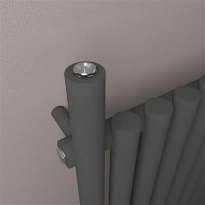 Eastbrook Lambourne horizontale radiator 40x180cm 888W antraciet