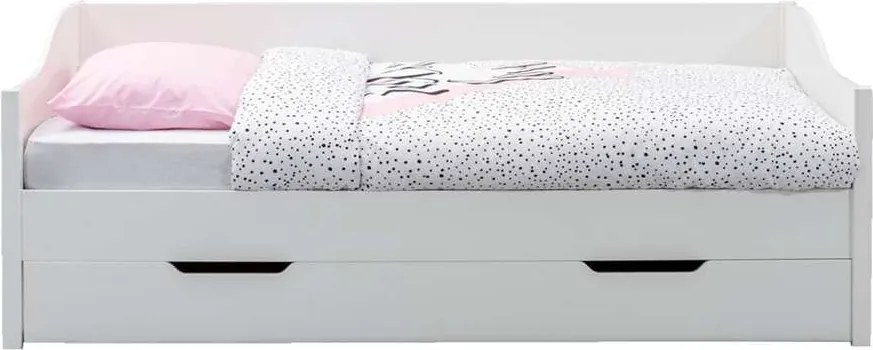 Bedbank Eliza (incl. bedlade) - wit - 90x200 cm - Leen Bakker