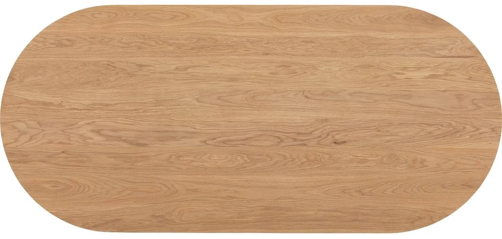 Goossens Excellent Eettafel Uniek, Semi rond 260 x 100 cm