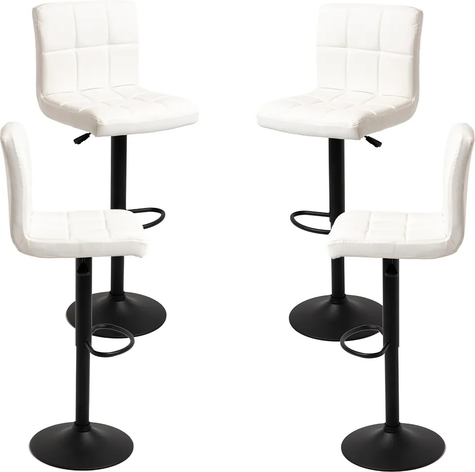 Pack 4 Taburetes Casper Black