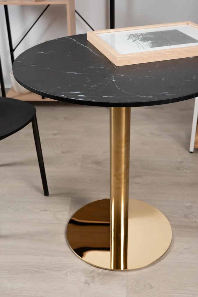 Tafel Firro Rond 70cm Goud