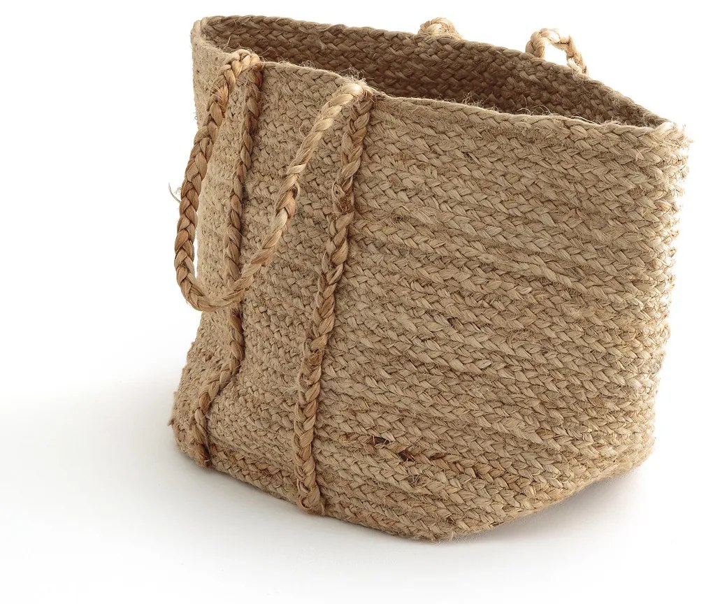 Soepele mand in natuurlijke jute, Naturalle