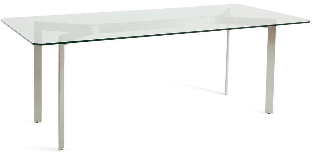 Tafel in glas, 8 personen, Drio