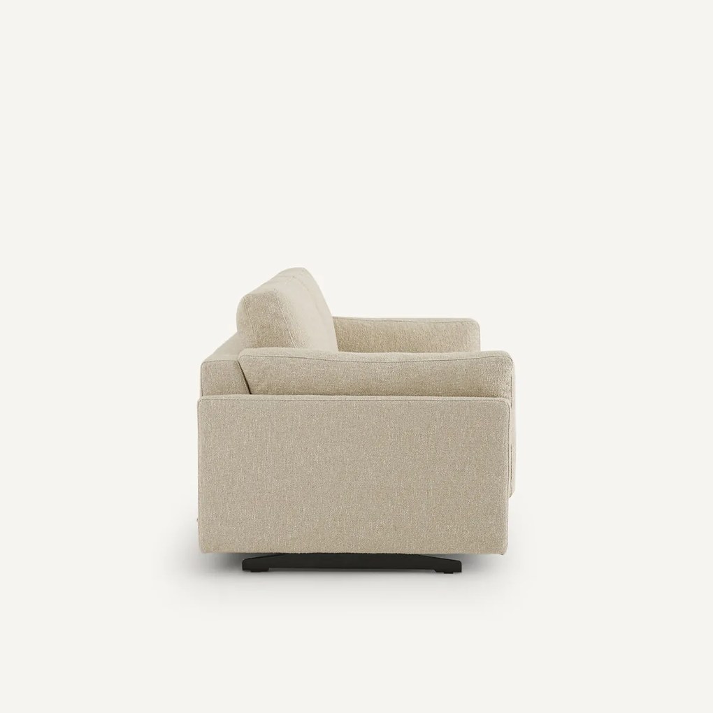 3-zits bank, omvormbaar, badstof, César