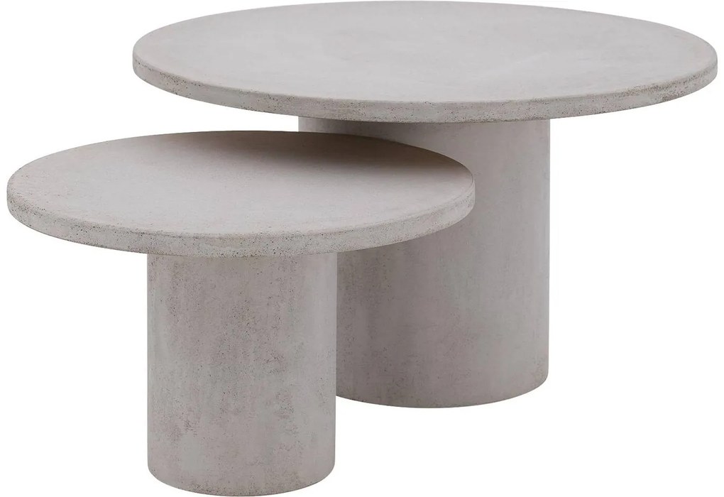 Goossens Salontafel Stone, Rond 50 cm