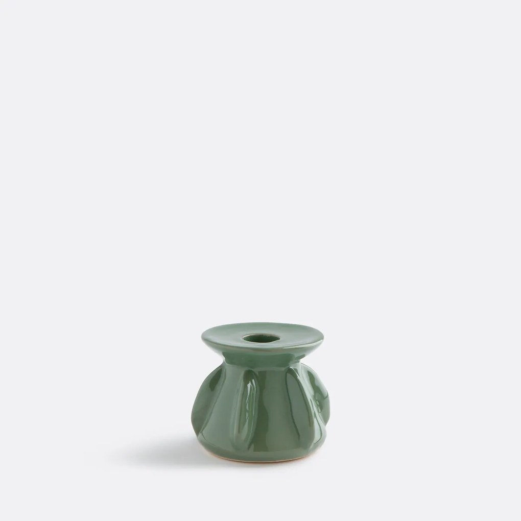 Keramische kandelaar H7 cm Ilia