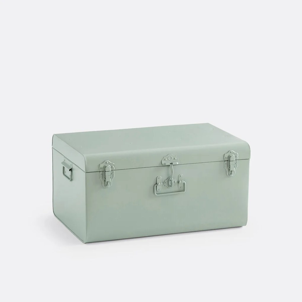 Koffer in staalmetaal, Masa