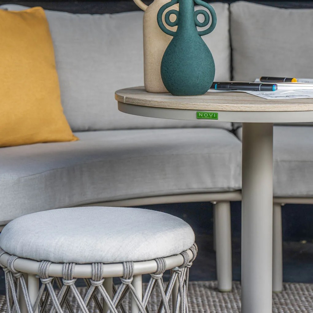 Novi Loïs lounge dining set 3-delig - zand