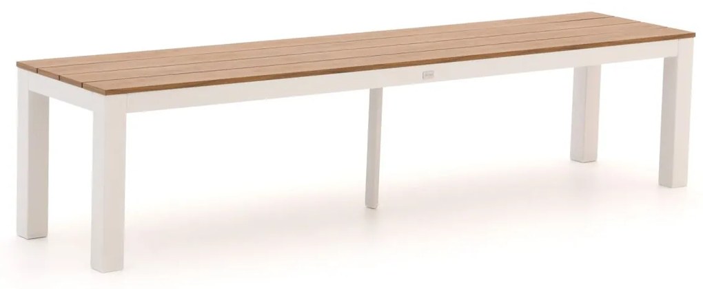 Picknickbank Bellagio | Aluminium/Polywood | 3 personen | Tuinbank Wit | 195cm | Kees Smit Tuinmeubelen