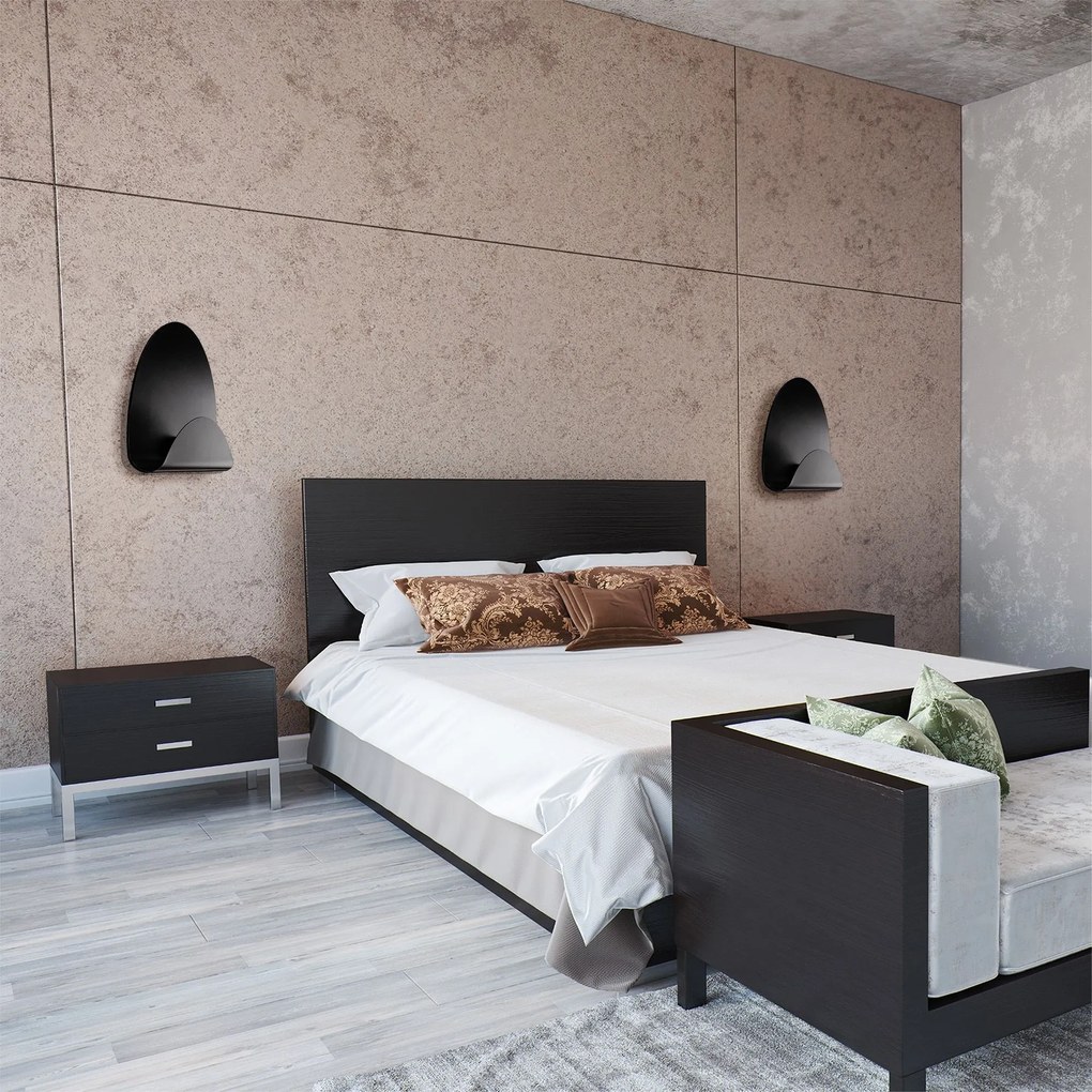 WANDLAMP APP1429-W BLACK