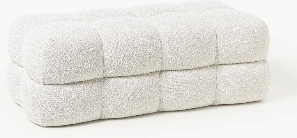 Gestoffeerde bouclé bank Ellie