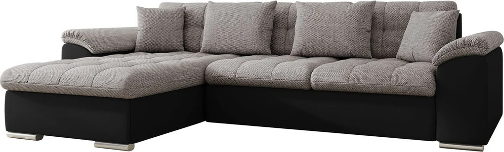 Hoekbank Comfivo Mica, Aanwezig, Aanwezig, 280x160x76cm, 123.5 kg, Poten: Kunststof