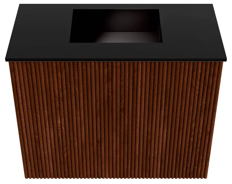 Mondiaz Joya 50cm toiletmeubel ruby met wastafel faye midden zonder kraangat urban