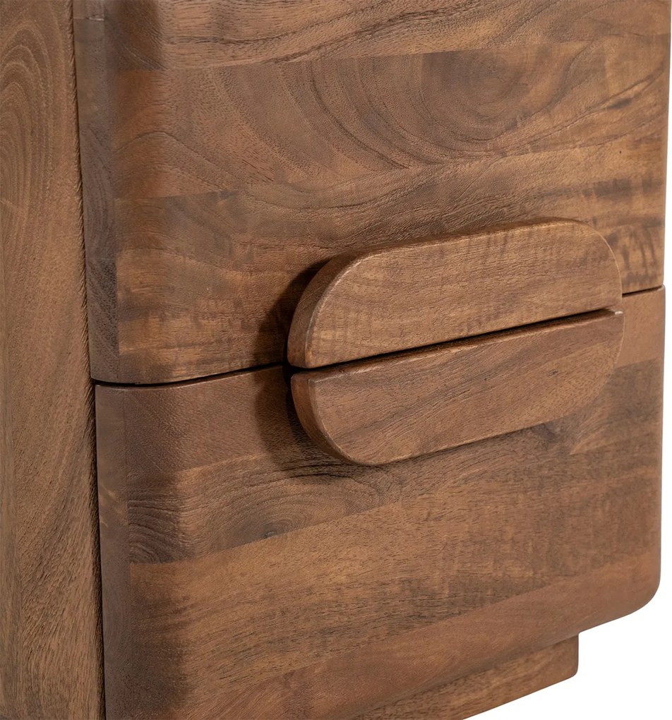 Mango Houten Nachtkastje - 45x38x50cm.