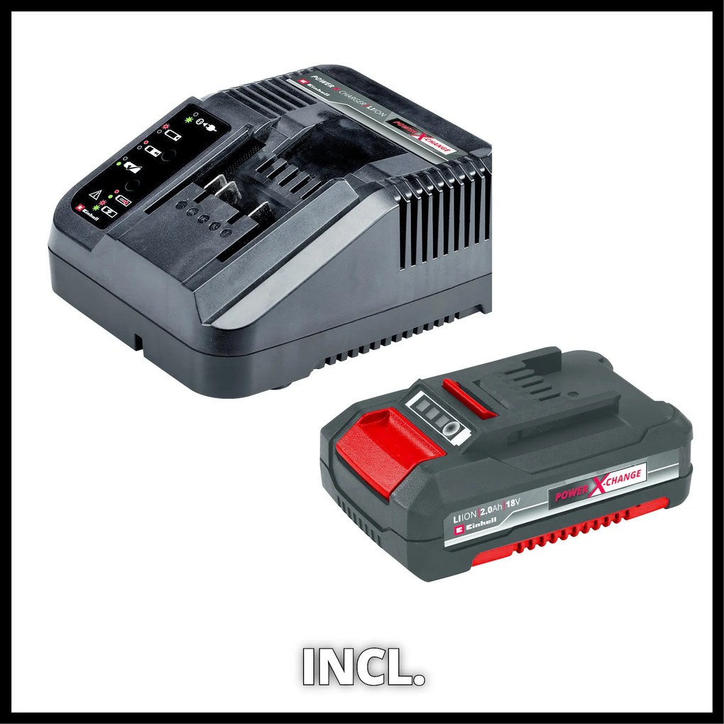 Einhell GC-CT 18/24 Li Kit Accu Grastrimmer (incl. Accu&amp;lader)