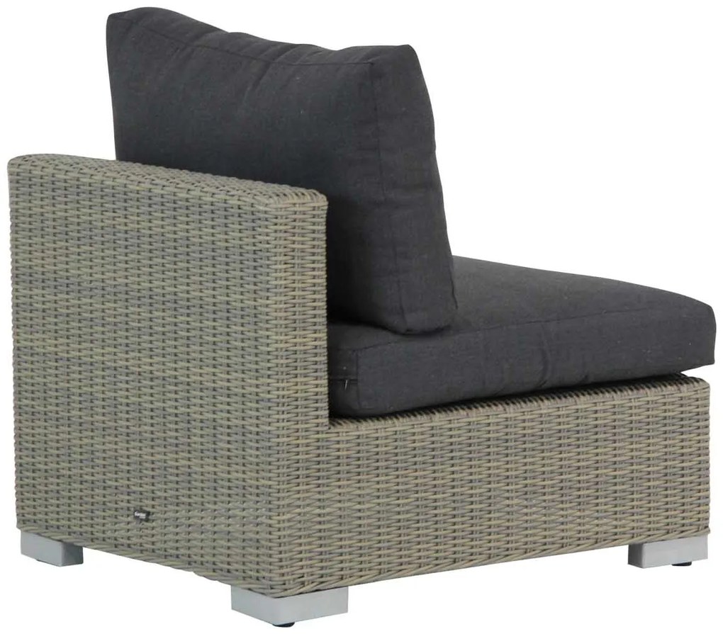 Garden Collections Cuba Midden Module Wicker Taupe