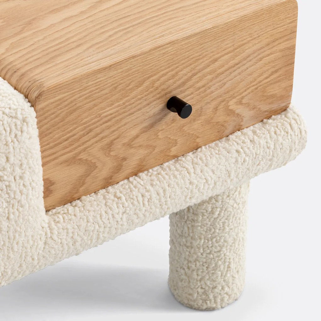 Bank in bouclette, Bola