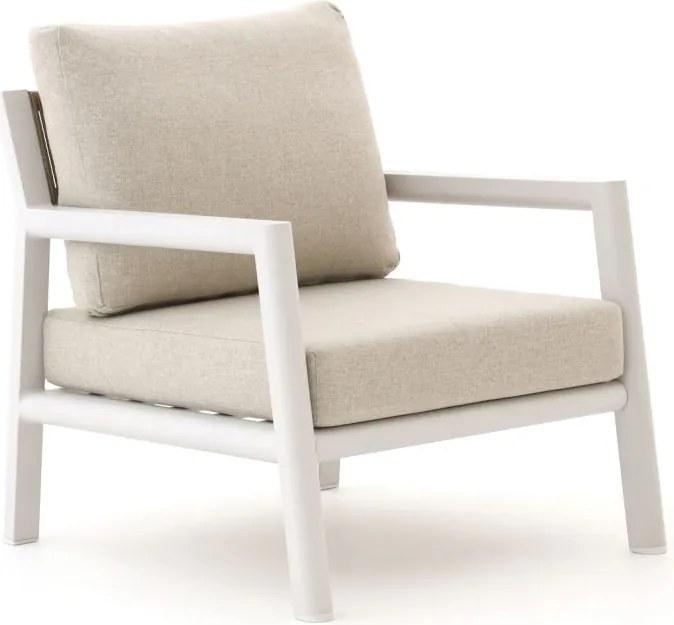 Lounge tuinstoel | Manifesto  Corsano | Aluminium | Wit | Kees Smit Tuinmeubelen